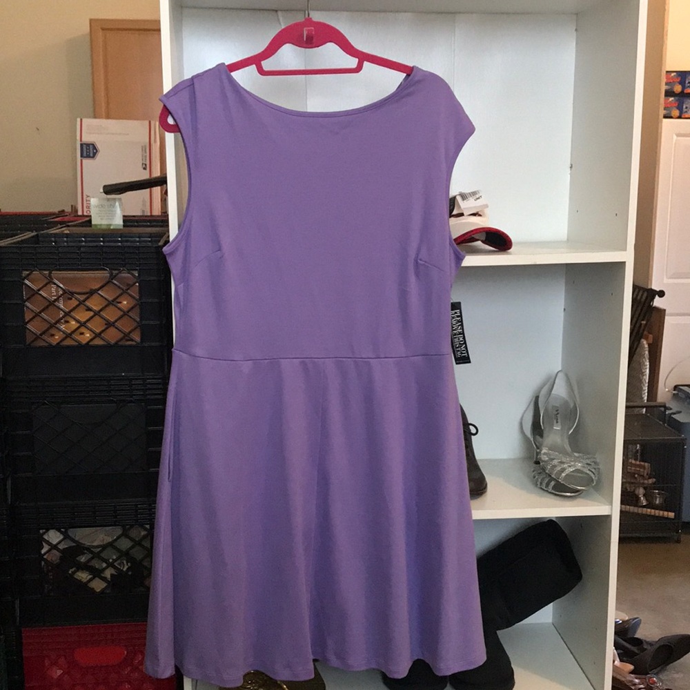 Skater dress extra large purple